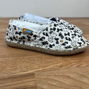 Ubuntu Espadrille Handmade Shoes Snoopy Peanuts Women's Size 8 NEW